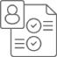 Accountability icon gray