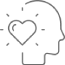 Passion icon gray