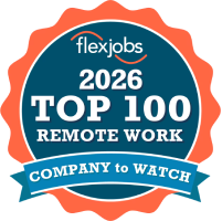 Top 100 Remote Work badge